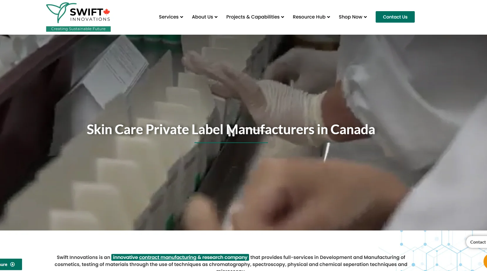 Top 10 Beauty Product Manufacturers in Canada for Private Label, OEM, and ODM Brands